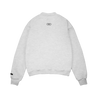 Crew Neck Sweatshirt -Acid Gray
