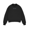 Crew Neck Sweatshirt - Midnight Black